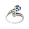 50.5 Bague Toi & Moi en platine, saphir et diamants 58 Facettes 5839186RV