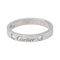 52 Cartier C de Cartier - Bague alliance en platine et diamants 58 Facettes 5898094CN