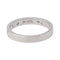 52 Cartier C de Cartier - Bague alliance en platine et diamants 58 Facettes 5898094CN