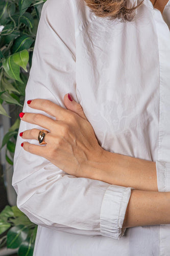 50 Cartier Trinity - Bague en or jaune, blanc et rose 58 Facettes 5923921RV