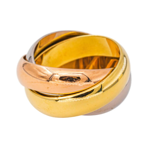 50 Cartier Trinity - Bague en or jaune, blanc et rose 58 Facettes 5923921RV