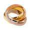 50 Cartier Trinity - Bague en or jaune, blanc et rose 58 Facettes 5923921RV