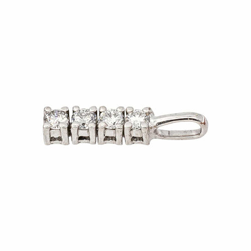 Pendentif en or blanc et diamants 58 Facettes 5954141RV
