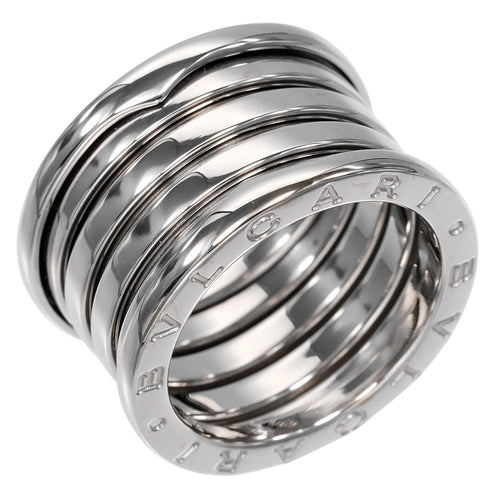 Bague 54 Bvlgari B.Zero1 XXe anniversaire - Bague cinq rangs en or blanc 58 Facettes rm3p1t43eg