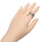Bague 54 Bvlgari B.Zero1 XXe anniversaire - Bague cinq rangs en or blanc 58 Facettes rm3p1t43eg