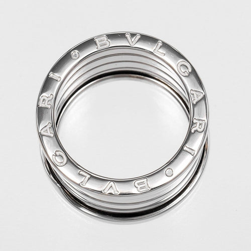 Bague 54 Bvlgari B.Zero1 XXe anniversaire - Bague cinq rangs en or blanc 58 Facettes rm3p1t43eg