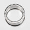 Bague 54 Bvlgari B.Zero1 XXe anniversaire - Bague cinq rangs en or blanc 58 Facettes rm3p1t43eg