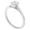 Bague 46 Cartier Solitaire 1895 - Bague en platine et diamant 58 Facettes fizfnwg3co