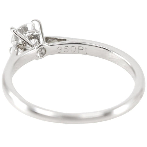Bague 46 Cartier Solitaire 1895 - Bague en platine et diamant 58 Facettes fizfnwg3co