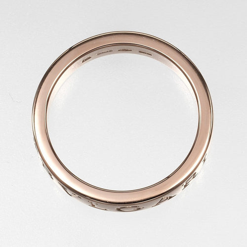Bague 59 Bvlgari B.zero1 - Bague logo en or rose 18 ct 58 Facettes lm5z26rmae