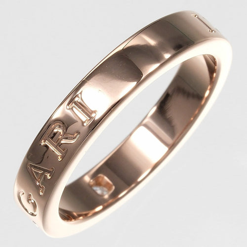 Bague 59 Bvlgari B.zero1 - Bague logo en or rose 18 ct 58 Facettes lm5z26rmae