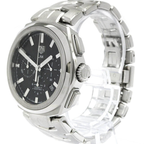 Montre TAG Heuer - Montre Link chronographe automatique en acier 58 Facettes tfdp4gkx29