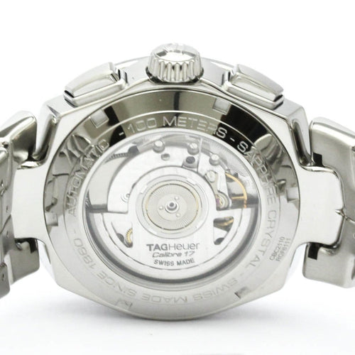 Montre TAG Heuer - Montre Link chronographe automatique en acier 58 Facettes tfdp4gkx29