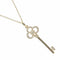 Pendentif Tiffany & Co. Crown Key - Pendentif en or jaune 18K et diamants 58 Facettes lqpz3ue6oq