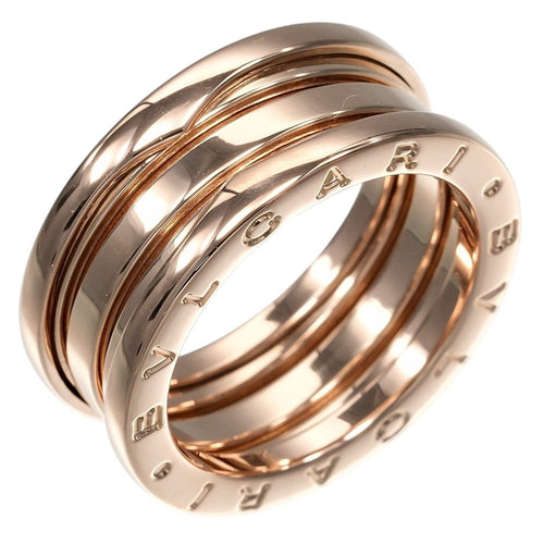 Bague 55 Bvlgari B.Zero1 - Bague trois rangs en or rose 18K 58 Facettes releonypxq