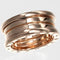 55 Bvlgari B.Zero1 - Bague trois rangs en or rose 18K 58 Facettes releonypxq