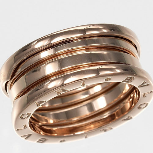 Bague 55 Bvlgari B.Zero1 - Bague trois rangs en or rose 18K 58 Facettes releonypxq