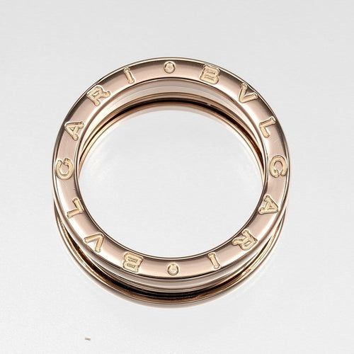 55 Bvlgari B.Zero1 - Bague trois rangs en or rose 18K 58 Facettes releonypxq