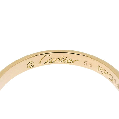 53 Cartier 1895 - Alliance en or jaune 18K 58 Facettes fjkla7bvkj