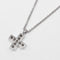 Bvlgari Greek Cross - Collier en or blanc 18K et diamants 58 Facettes pagcdnl0yz