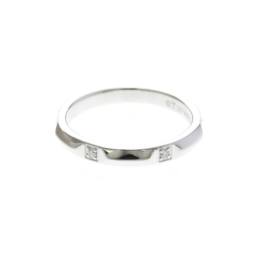 Bague 53 Tiffany & Co. - Bague True Band en or jaune 18K et diamants 58 Facettes ypu8ajkjof