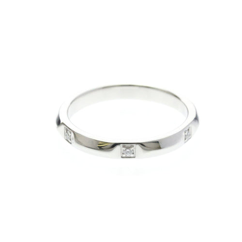 Bague 53 Tiffany & Co. - Bague True Band en or jaune 18K et diamants 58 Facettes ypu8ajkjof