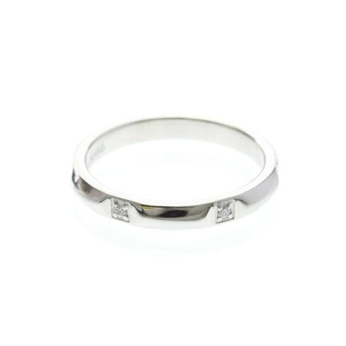 Bague 53 Tiffany & Co. - Bague True Band en or jaune 18K et diamants 58 Facettes ypu8ajkjof