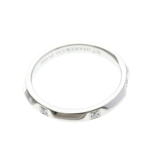 Bague 53 Tiffany & Co. - Bague True Band en or jaune 18K et diamants 58 Facettes ypu8ajkjof