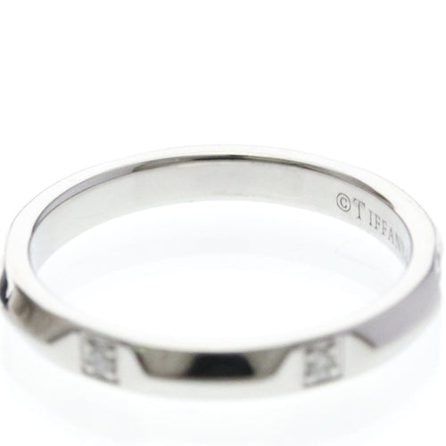 53 Tiffany & Co. True Band - Bague en platine et diamants 58 Facettes ypu8ajkjof