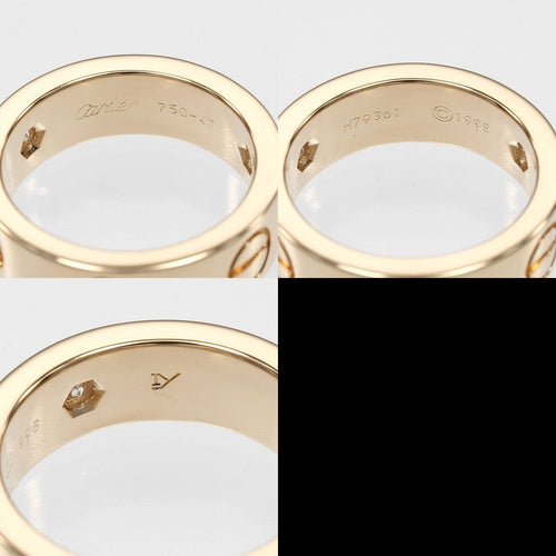 47 Cartier Love - Bague en or jaune 18 carats et diamants 58 Facettes ttwzsv05t1