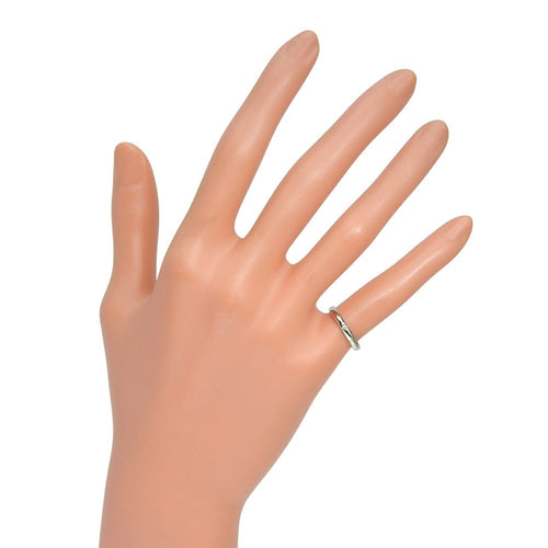 Bague 45 Cartier 1895 - Alliance en platine avec diamant 58 Facettes k8ia7nrsgq