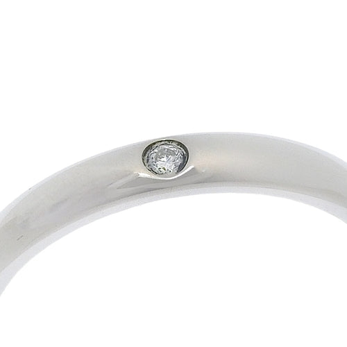 Bague 45 Cartier 1895 - Alliance en platine avec diamant 58 Facettes k8ia7nrsgq