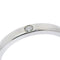 Bague 46 Cartier C de Cartier - Alliance en platine avec diamant 58 Facettes l4s7ncnstv