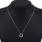 Tiffany & Co. Elsa Peretti - Pendentif Open Heart en argent et diamant 58 Facettes ngitmkd8dn