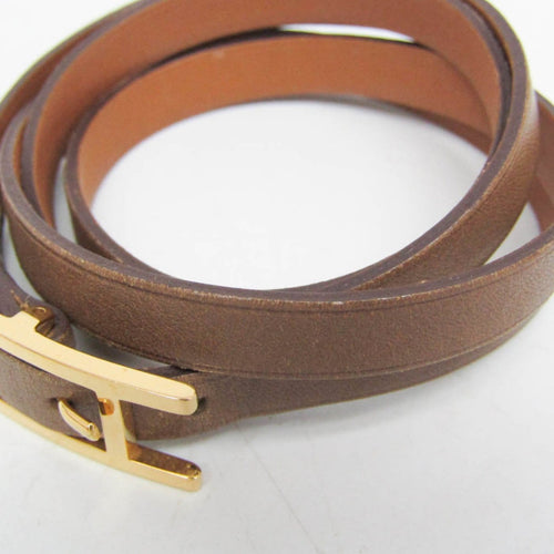 Hermès Hapi 3 - Bracelet en cuir beige 58 Facettes us84ou2bhj
