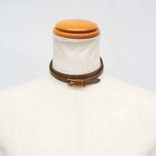 Hermès Hapi 3 - Bracelet en cuir beige 58 Facettes us84ou2bhj