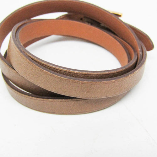 Hermès Hapi 3 - Bracelet en cuir beige 58 Facettes us84ou2bhj