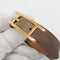 Hermès Hapi 3 - Bracelet en cuir beige 58 Facettes us84ou2bhj