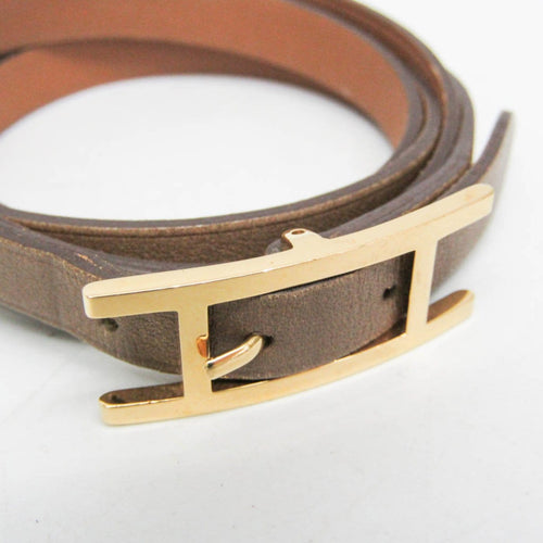Hermès Hapi 3 - Bracelet en cuir beige 58 Facettes us84ou2bhj