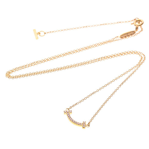 Tiffany & Co. T Smile - Pendentif en or rose 18K 58 Facettes kn8uk55s83