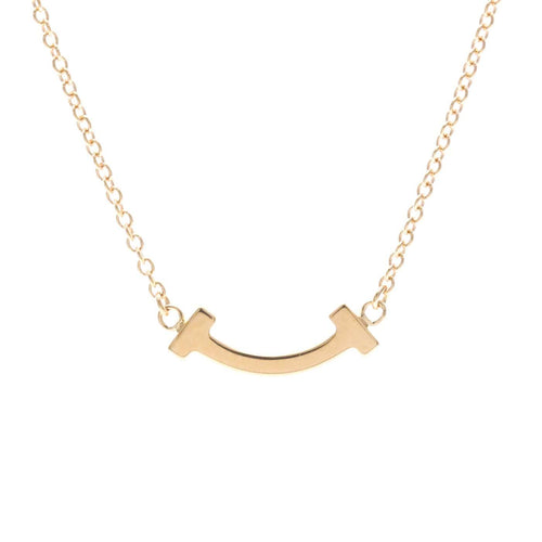 Tiffany & Co. T Smile - Pendentif en or rose 18K 58 Facettes kn8uk55s83