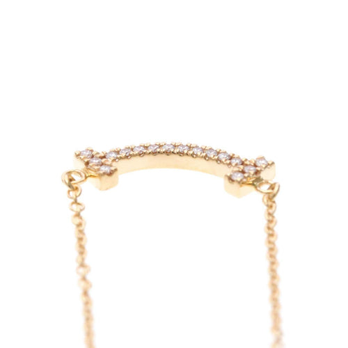 Tiffany & Co. T Smile - Pendentif en or rose 18K 58 Facettes kn8uk55s83