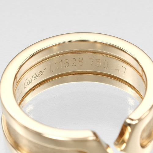 47 Cartier 2C - Bague en or jaune 18K 58 Facettes isz3klp7dj