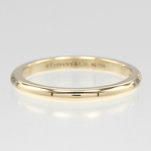 49 Tiffany & Co. Forever - Alliance en or jaune 18K et diamant 58 Facettes lrxbnekm7u