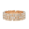 50 Cartier Tank Française - Bague en or rose 18K et diamant 58 Facettes vo0t3qjs7t