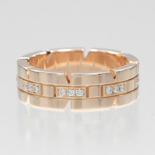 50 Cartier Tank Française - Bague en or rose 18K et diamant 58 Facettes vo0t3qjs7t