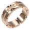 50 Cartier Tank Française - Bague en or rose 18K et diamant 58 Facettes vo0t3qjs7t