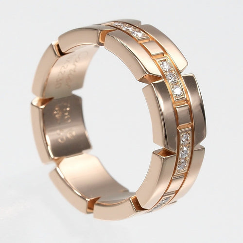 50 Cartier Tank Française - Bague en or rose 18K et diamant 58 Facettes vo0t3qjs7t