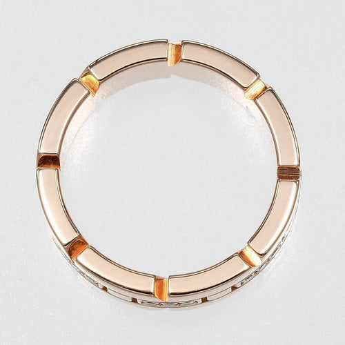 50 Cartier Tank Française - Bague en or rose 18K et diamant 58 Facettes vo0t3qjs7t