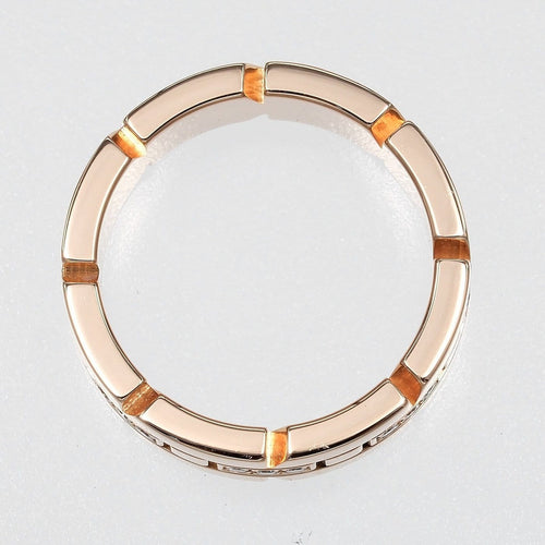 50 Cartier Tank Française - Bague en or rose 18K et diamant 58 Facettes vo0t3qjs7t